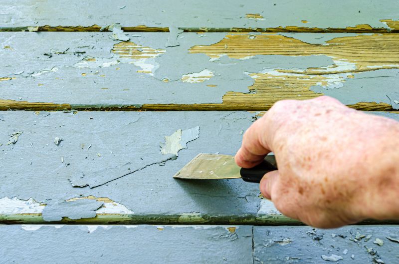 Deck Paint Removal